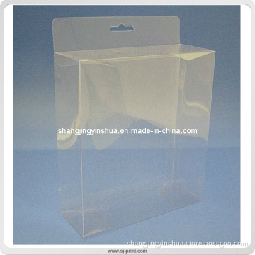 High Quality Transparent PVC Hanger Package Box